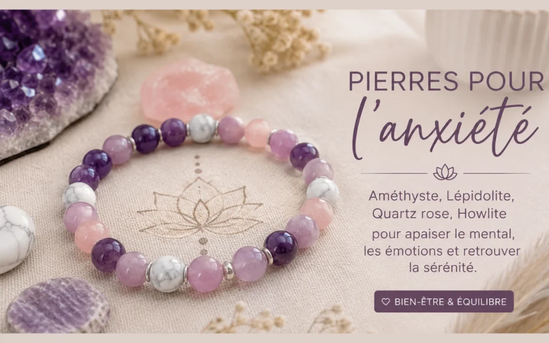 Quelles pierres pour l’anxiété et les angoisses ?