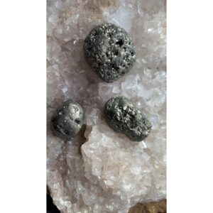 Pyrite du Pérou pierre roulée