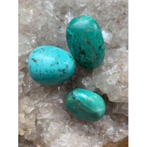 chrysocolle pierre roulée