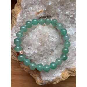 aventurine verte naturelle bracelet perles 8 mm