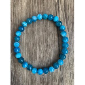apatite naturelle bracelet perles 6 mm