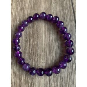 Bijou spirituel en améthyste pour chakra couronne