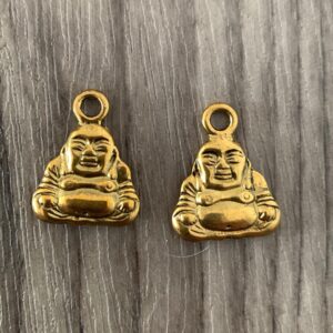 pendentif bouddha doré