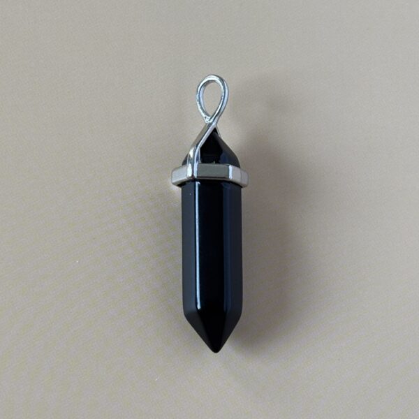 pendentif agate noire protection énergétique