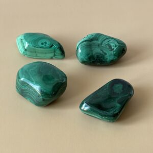 Pierre roulée malachite – équilibre émotionnel et énergie positive