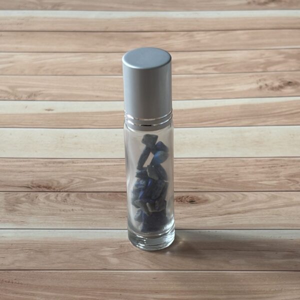 Roll'on en lapis lazuli naturel pour massage énergétique et bien-être