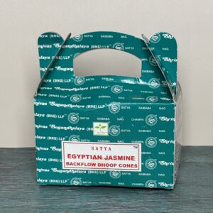 Cônes d'encens Satya Jasmin Égyptien pour fontaine Backflow – parfum floral relaxant"