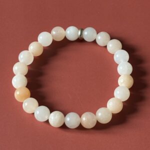 bracelet aventurine rose – pierre naturelle bien-être et énergie positive