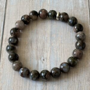 Bracelet en pierre rhyolite Que Sera qualité premium