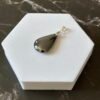 HEMATITE pendentif goutte