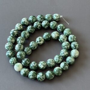 Perles 8 mm agate arbre naturelles pour créations de bijoux favorisant équilibre et sérénité