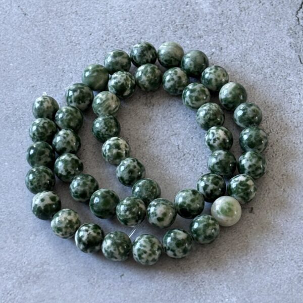 Perles 8 mm agate arbre pour artisanat créatif apportant harmonie et protection