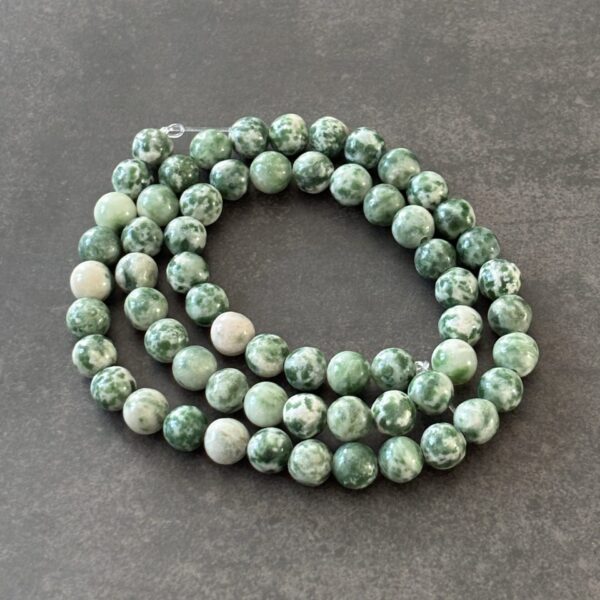 Collection de perles agate arbre 6 mm pour bijoux uniques