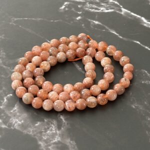 perles 6 mm pierre de soleil pierre lumineuse pour bijoux créatifs