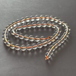 perles 6 mm citrine naturelle ronde – perles gemmes pour bijoux faits main