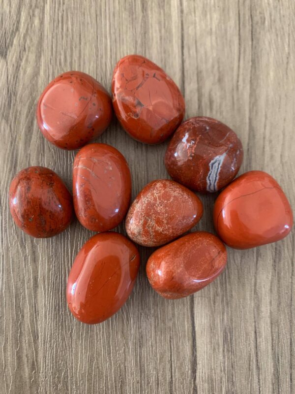 pierre naturelle jaspe rouge