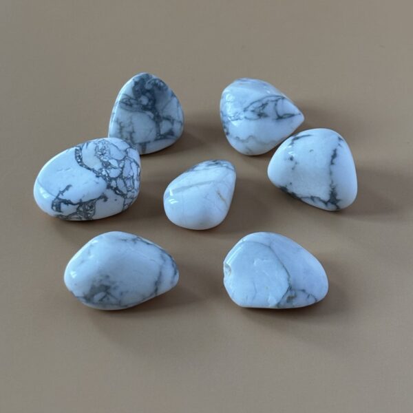 Pierre de Howlite – favorise l’apaisement mental et le sommeil réparateur