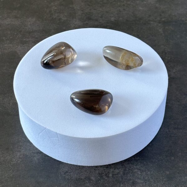 Pierre roulée quartz fumé – énergie positive et équilibre émotionnel