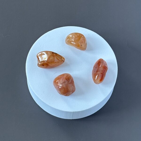 Pierre roulée Cornaline orange – stimulant naturel pour la motivation et la passion