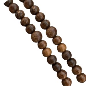 Perles de bois de roble