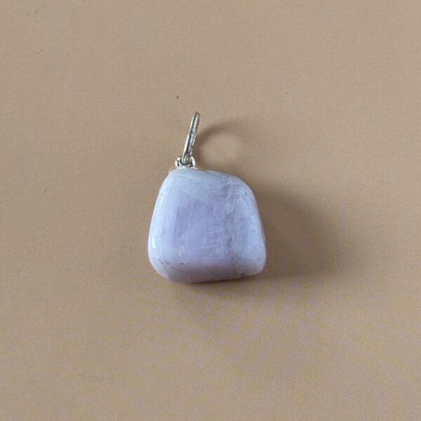 pendentif kunzite pierre naturelle rose