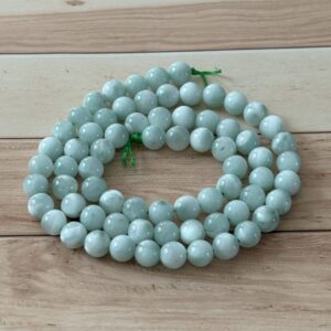 lot de perles 6 mm garnierite pierre semi précieuse création