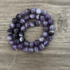 AMETHYSTE Chevron - Perles 8 mm