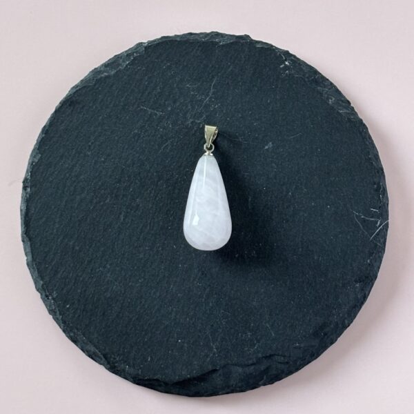 pendentif quartz rose pierre de l’amour
