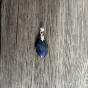 Labradorite qualité extra pendentif marquise
