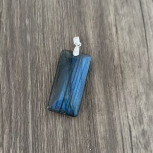 Labradorite naturelle pendentif rectangle