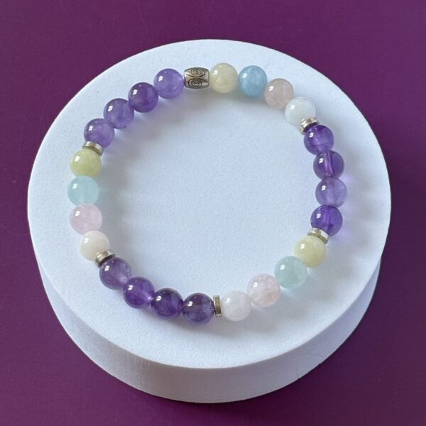 bracelet lithothérapie poisson intuition sérénité