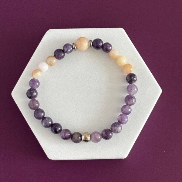 Bijou astrologique signe balance pierres naturelles