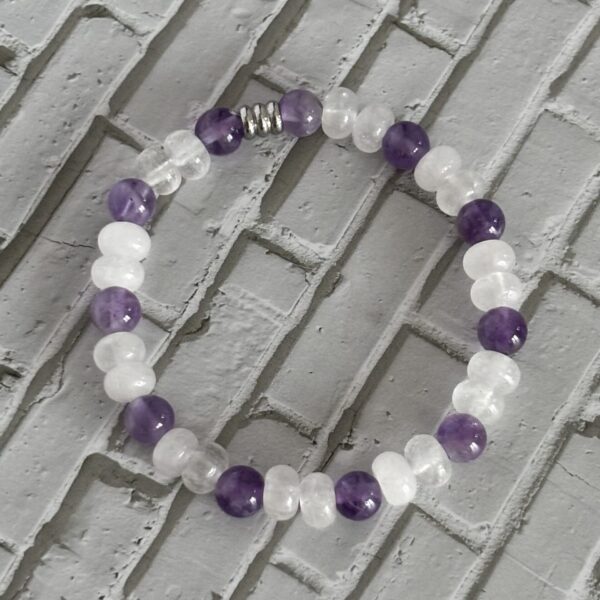 Bracelet enfant améthyste calme et sérénité