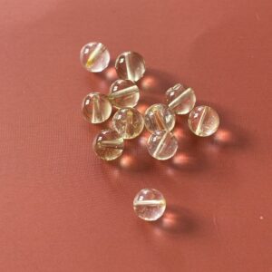 Lot de perles topaze citron pour créations de bijoux faits main
