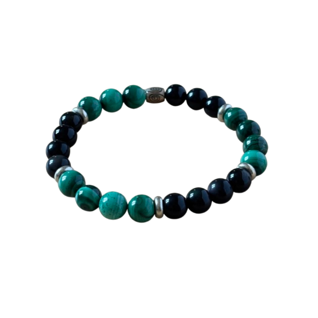 Bracelet du zodiaque signe du scorpion en pierres naturelles – protection et équilibre énergétique