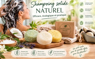 Shampoing solide naturel : efficace, écologique et pratique
