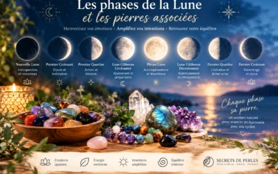 Les phases de la lune et les pierres associées