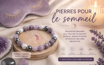 Pierres pour le sommeil : les meilleures pierres contre l’insomnie