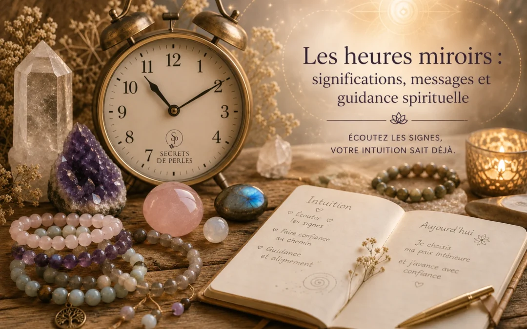 Heures miroirs : Tableau des significations et interprétations