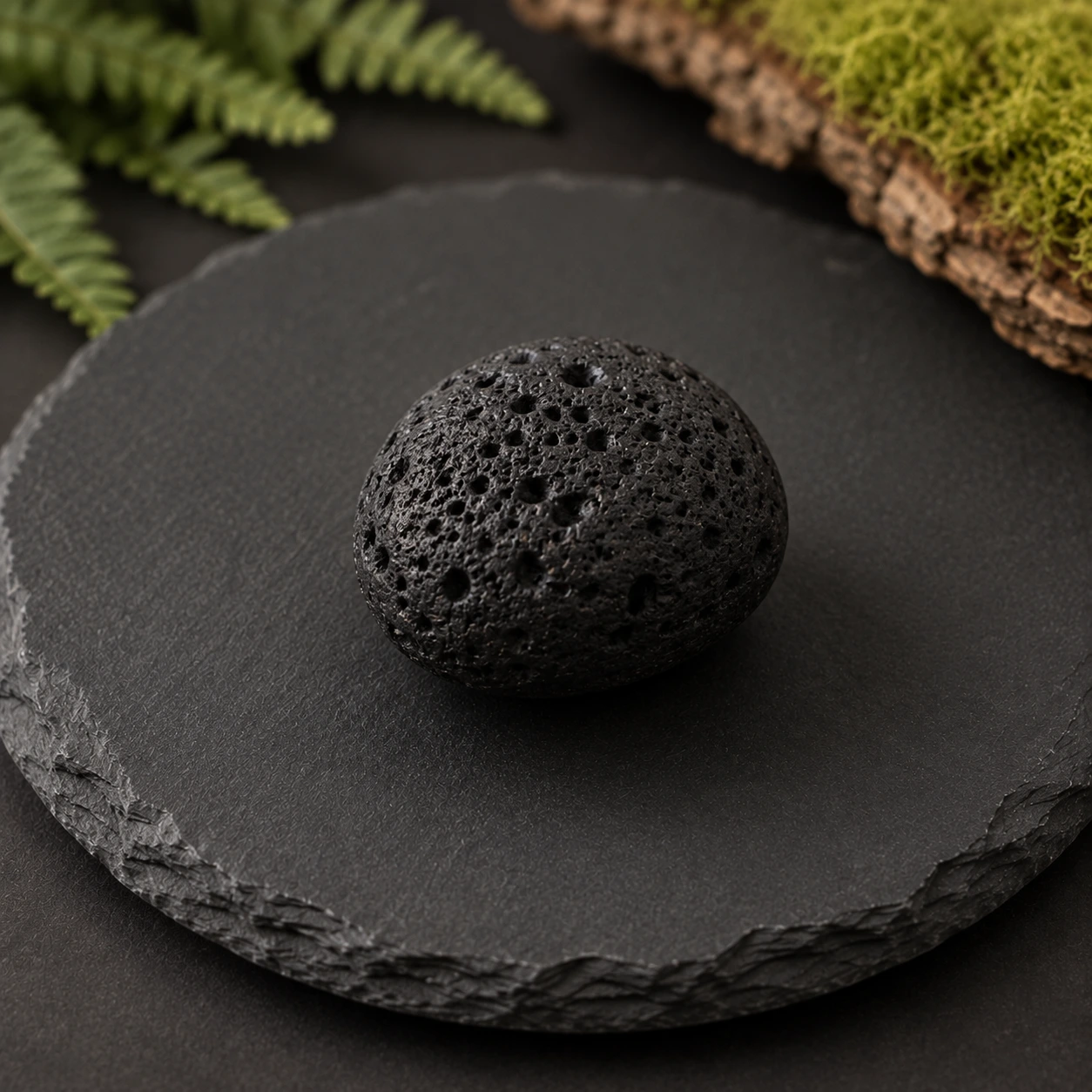 PIERRE DE LAVE - GUIDE Pierre de Lave naturelle noire à la texture volcanique
