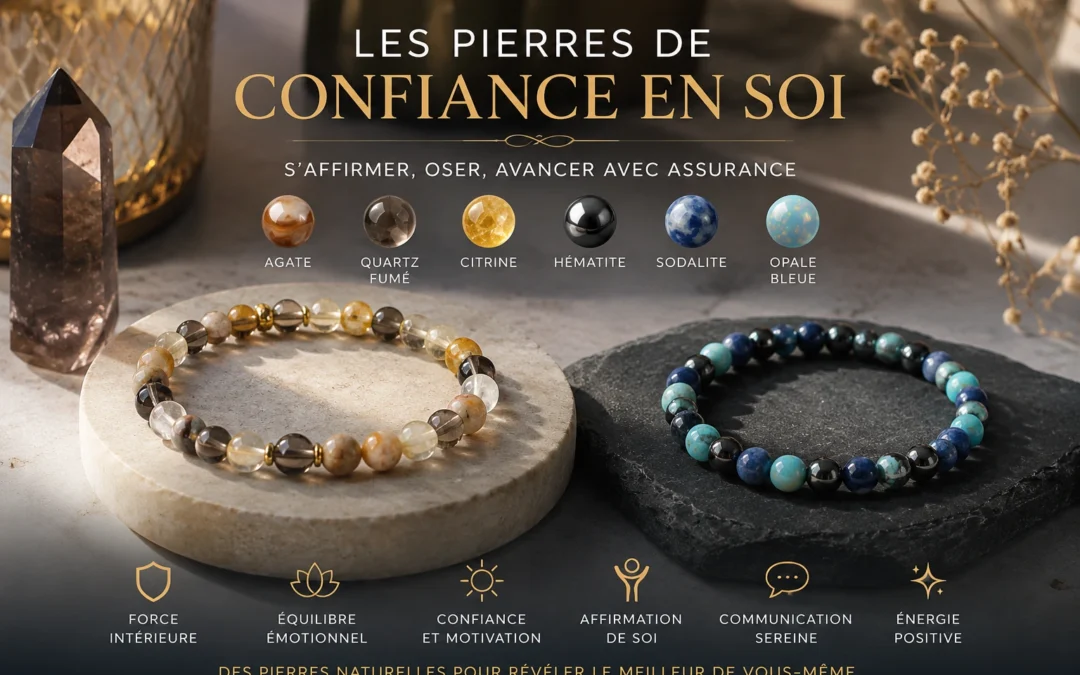 Les pierres de confiance en soi