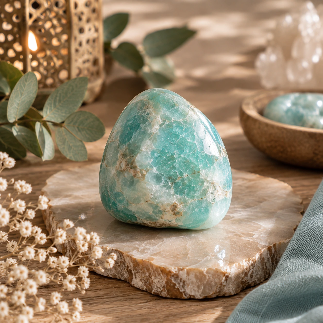 Tiffany Stone naturelle violette et blanche – pierre du Guide des pierres