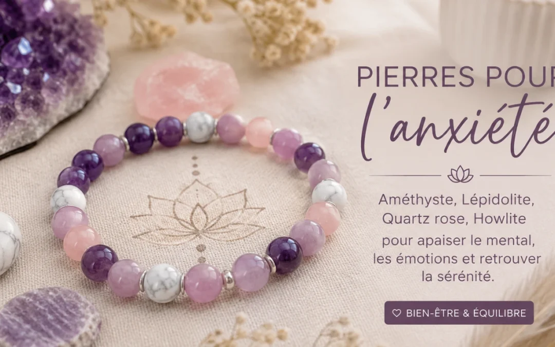 Quelles pierres pour l’anxiété et les angoisses ?